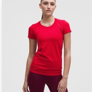 Lululemon Swiftly Tech Short-Sleeve Shirt 2.0 | Dark Red